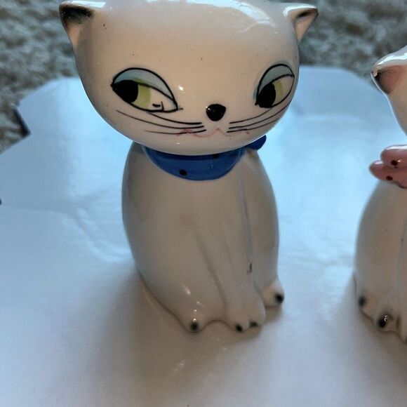 Vintage Holt Howard Cuddle Cats Salt & Pepper Shakers - Picture 13 of 13